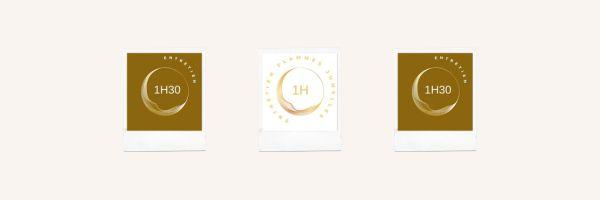 Creative minimalist photo collage personal email header