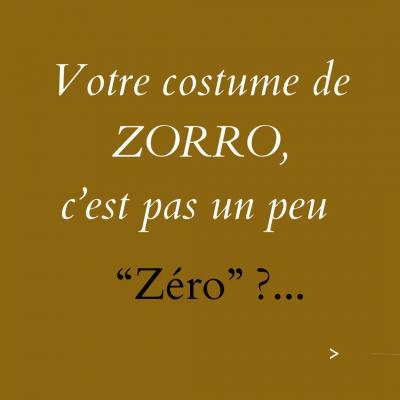 Zorro zero